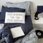 Boho This is Where All The Fun Stuff Happens 12x20 Pillow Cover - Image 6
