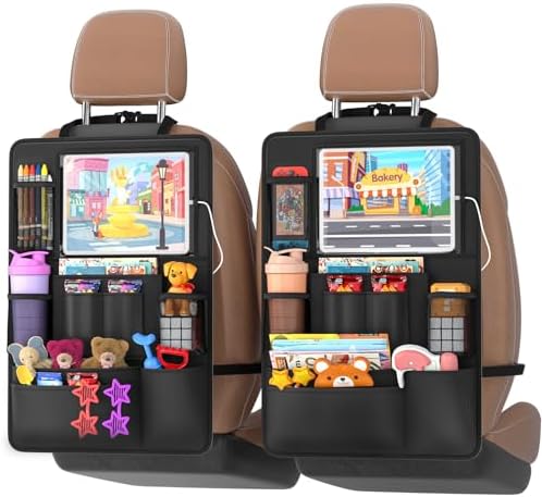 2 Pack Backseat Car Organizer by Oneyus