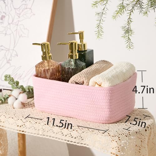 MiniArk Small Storage Baskets for Organizing | Closet Organizer Bins | Shelf - Image 3