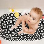 WELTRXE Oval Bathtub Mat Non Slip, Shower Mat - Image 6