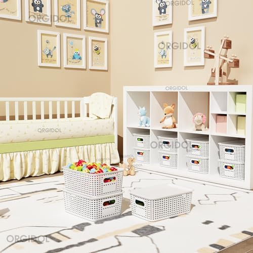 ORGIDOL Plastic Storage Basket - Image 3