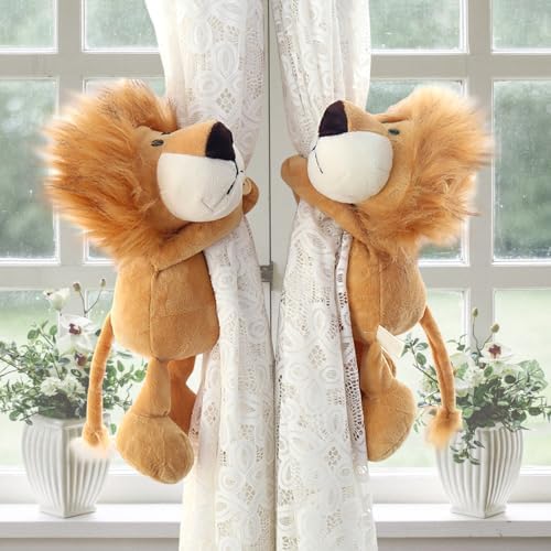 Curtain Tiebacks, 1 Pair Cute Animal Curtain Holdbacks - Image 2