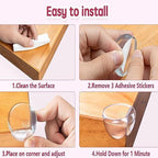 8 Pack Corner Protector Baby, Table Corners, Round Corner Guards - Image 6
