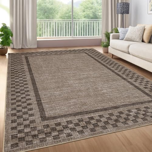 GarveeHome Washable Area Rugs 8x10 Non Slip Soft Large Living Room Rug by GarveeHome