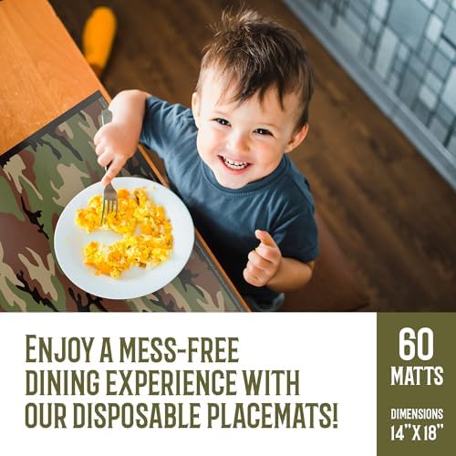 Disposable Placemats for Baby Toddlers Kids | Table Mat - Image 2