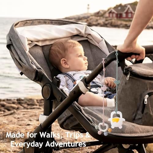 ROCCED Toy Straps for Baby 6pcs, Silicone High Chair Toys Straps Stroller - Image 4