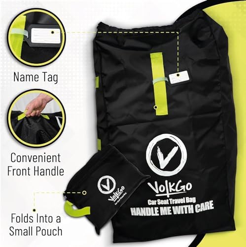 V VOLKGO Car Seat Travel Bag For Airplane - Image 2