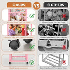 Stuffed Animal Storage Zoo Tower, 56In Wooden Large Stuffed Animal Holder - Image 6