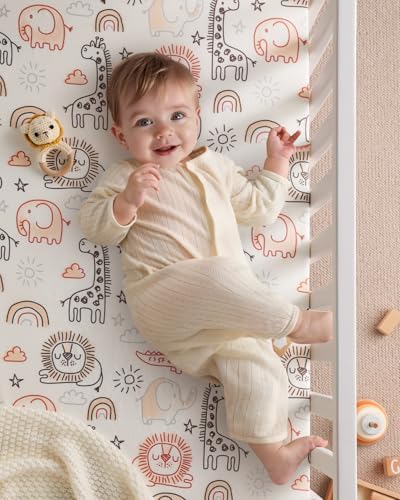 Yoofoss 2-Pack Baby Crib Sheets - Image 3