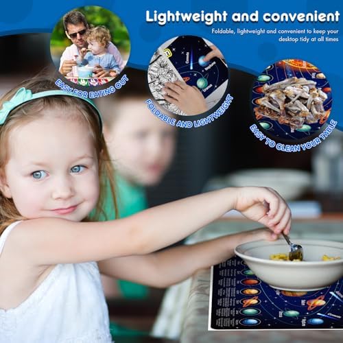 Patelai 20 Pcs Disposable Stick-on Placemats - Image 4