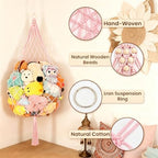Stuffed Animal Storage Hammock Plushie Net 60-inch Stuffed Animal Net Corner - Image 4