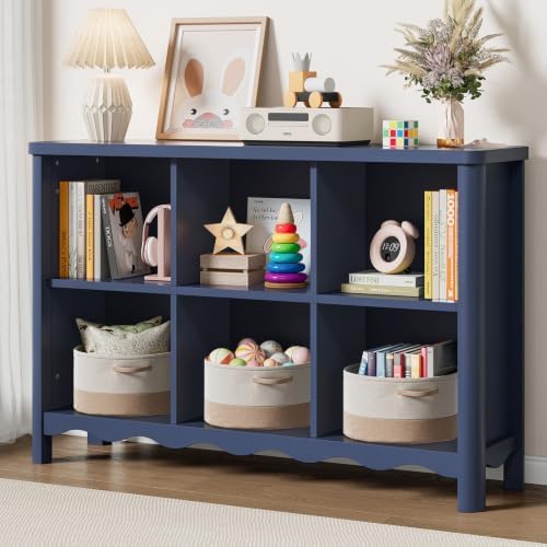 ONBRILL 6 Cube Storage Organizer Shelf, Bookshelf and Toy Storage Organizer by ONBRILL