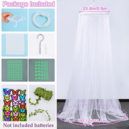 FIOBEE Bed Canopy for Girls Room - Image 6