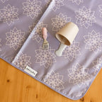 Tiny Twinkle Splat Mat for Under High Chair or Table | 51" x 51" Waterproof & - Image 4