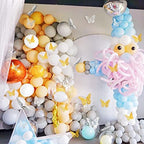 SAOROPEB 3D Butterfly Wall Decor 48 Pcs 4 Styles 3 Sizes, Butterfly Birthday - Image 5
