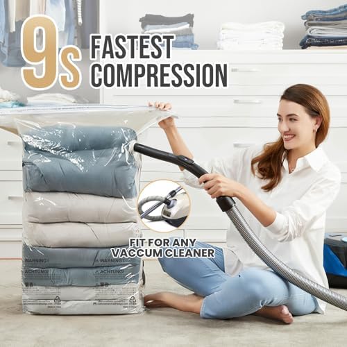 TAILI 10 Pack Vacuum Storage Bags, Jumbo Cube Space Saver Bags, Extra Large - Image 4
