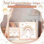 Hahafelt 4 Pieces Baby Crib Bedding Set - Image 6