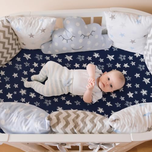 4 Pack Breathable Bassinet Sheets - Image 5