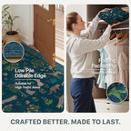 BESBLEE 10X14 Washable Area Rug - Image 4