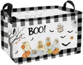 Essme Rectangular Dog Helloween Basket, Kids Storage Bins Organizer by ESSME