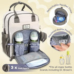 RUVALINO Diaper Bag Backpack-Multifunction Baby Travel Bag - Image 4