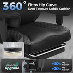 GTPLAYER Big and Tall Gaming Chair 400lbs Heavy Duty Office Chair - Image 5