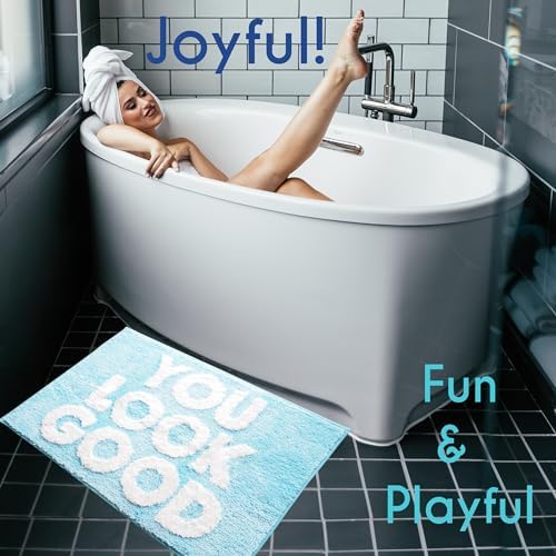 You Look Good Bath Mat Funny Cute Bathroom Rugs - Image 6