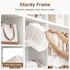 StorageWorks Narrow Storage Bins, Tall Storage Basket - Image 4