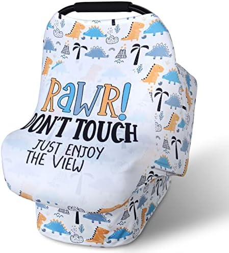 Metplus Baby Car Seat Cover, No Touch Sign Carseat Canopy & Nursing Covers by Metpus