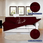 PureFit 100% Waterproof Chair Couch Cover Slipcovers - Image 3