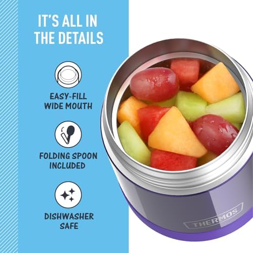 THERMOS FUNTAINER Insulated Food Jar, 10 Ounce, Kid Friendly Food Jar - Image 4
