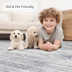 8x10 Washable Area Rugs for Living Room, Dining Room - Image 6