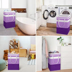 HomeHacks 2 Pack Laundry Baskets, Laundry Hampers Bags - Image 6