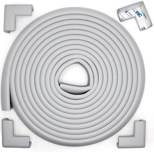Roving Cove Baby Proof Corner Edge Protector, Small 15ft Edge 4 Corners by RovingCove