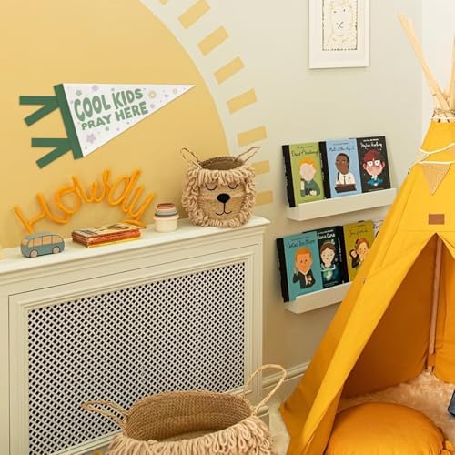 Christian Nursery Playroom Decor Cool Kids Pennant Banner Flags - Image 2