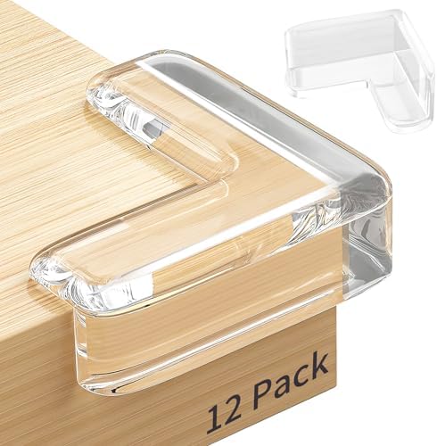 12 Pack Corner Protector, Table Protectors by Suwine