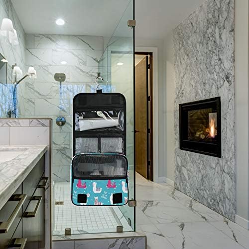 senya Hanging Travel Toiletry Bag Kit Makeup Case Cosmetics Organizer - Image 7