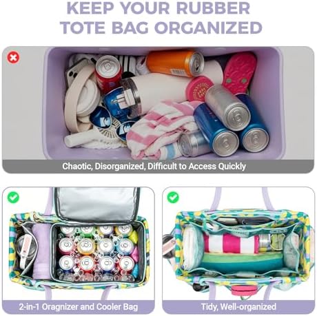 Nyton Organizer Insert for Original Large Bogg Bag Cover Beach Liner for XL - Image 3