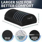 ComfiLife Foot Rest for Under Desk at Work – Adjustable Height Memory Foam Foot - Image 5