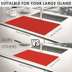 Extra Large Silicone Mats for Kitchen Counter, Food Grade Silicone Placemats - Image 5