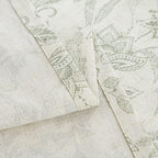 Vangao Floral Valances for Windows Forest Green W50 X 16L 1 Panel - Image 5