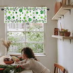 St. Patrick's Day Valances Kitchen Curtains - Image 4