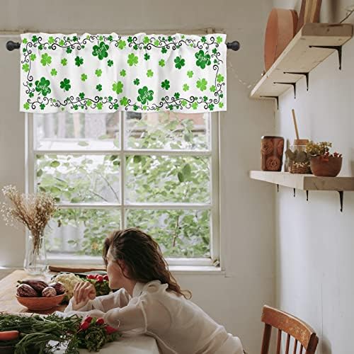 St. Patrick's Day Valances Kitchen Curtains - Image 4