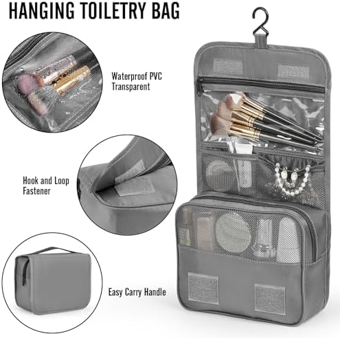 Veken 10 Set Packing Cubes for Travel Essentials, Anti-Wrinkle Buckled Suitcase - Image 3