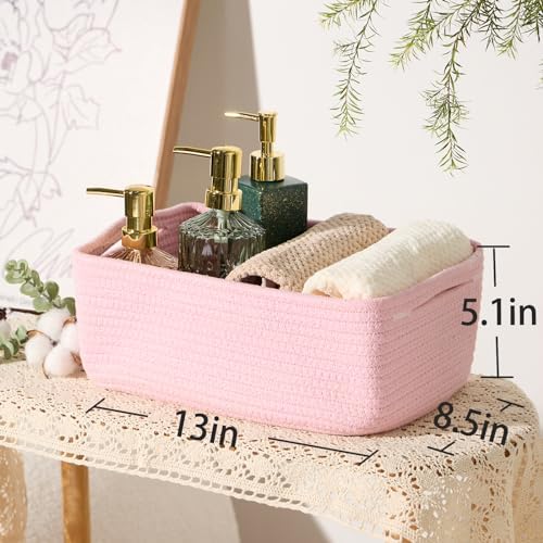 MiniArk Small Storage Baskets for Organizing | Closet Organizer Bins | Shelf - Image 3