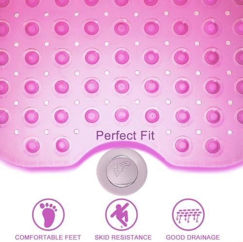 Bathtub Mats for Shower Tub Non-Slip Bath Mat 39 x 16 Inch Extra Long Shower Mat - Image 5