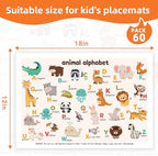 60 Pack Disposable Placemats for Baby & Toddlers - Image 5