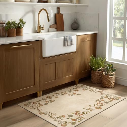 2x3 Washable Small Rug for Entryway: Soft Door Mat Indoor Entrance Non Slip - Image 2