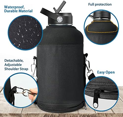 BUZIO Water Bottle Insulated Sleeve, Bottle Carrier - Image 2