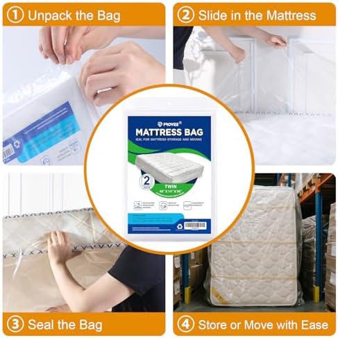 2 PK Twin XL/Twin Mattress Bags - Image 5